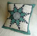 Lovely Feathered Star Cushion