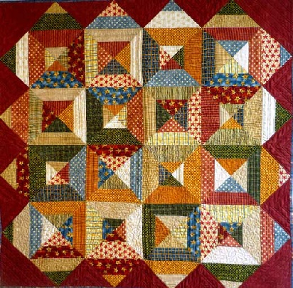 Big Stars & Stripes Quilt